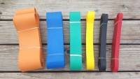 Fitnessband, Gummiband, Widerstandsband, Trainingsband, Power Tube für Klimmzugstange oder Bandbar
