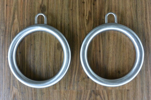 Turnringe aus Edelstahl mit Öse