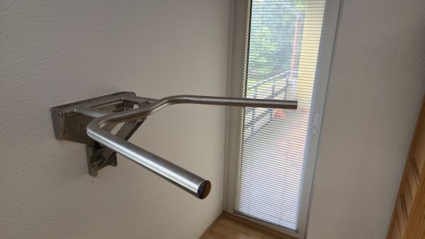 Rotfuß Edelstahl Dip-Station Profi-Line – klappbar & extrem massiv (250 kg)